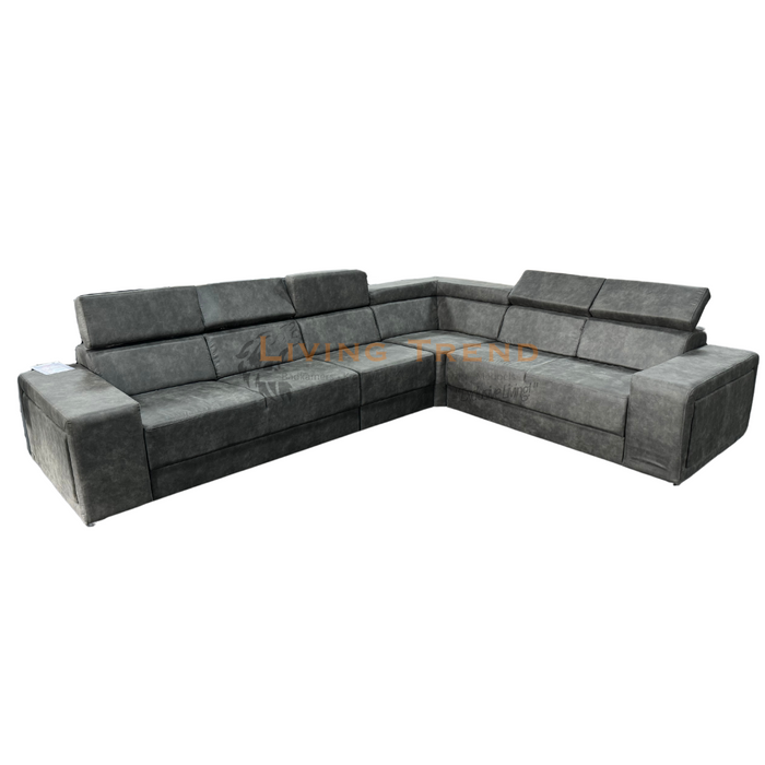Living Trend Moderno - Luxe Hoekbank in Antracietgrijs