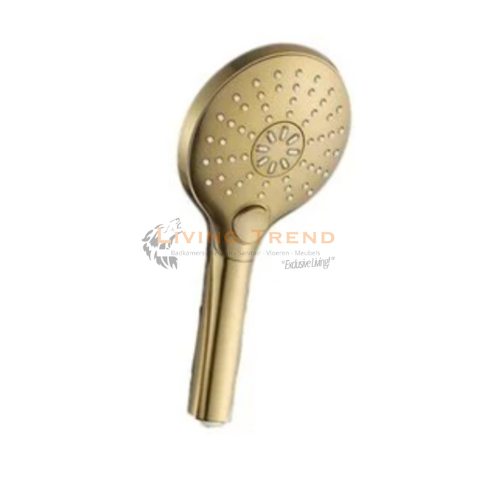 Living Trend - Handdouche met 3 Standen - Goud Geborsteld