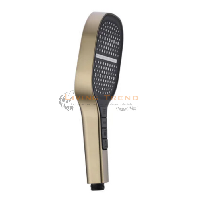 Living Trend - Handdouche Rain de Luxe - Goud Geborsteld