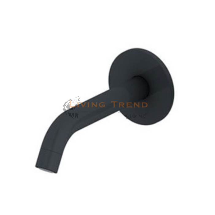 Living Trend - Inbouw Baduitloop - Rond, Mat Zwart