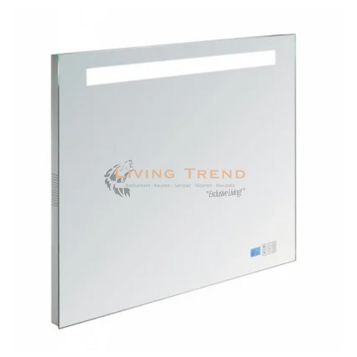Grote Multifunctionele Spiegel met LED Verlichting, Radio, Bluetooth & Spiegelverwarming - 120 van Living Trend B.V.