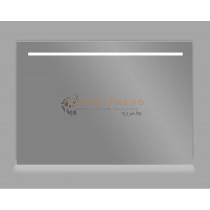 Moderne Spiegel 80x70x3 cm met LED Boven- en Onderverlichting van Living Trend B.V.