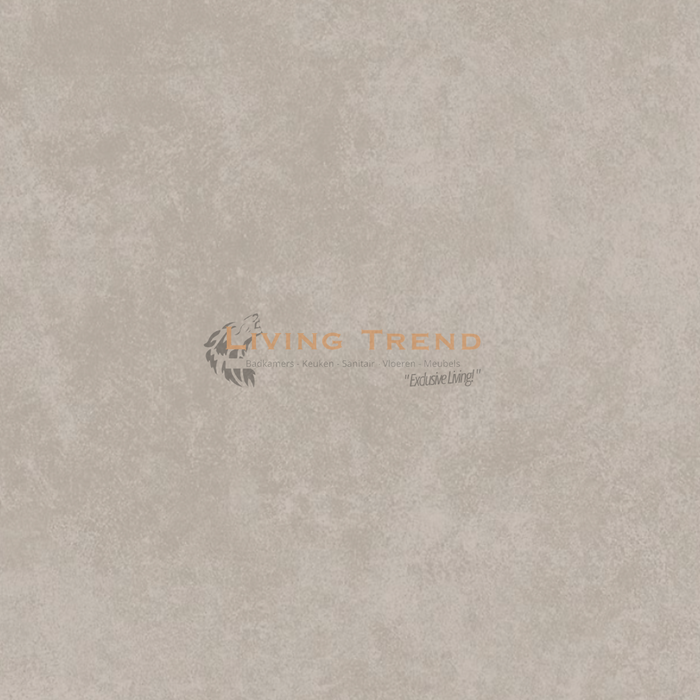 Living Trend Ares Light Grey - Moderne Matte Porseleinen Vloertegel, 60 x 60 cm