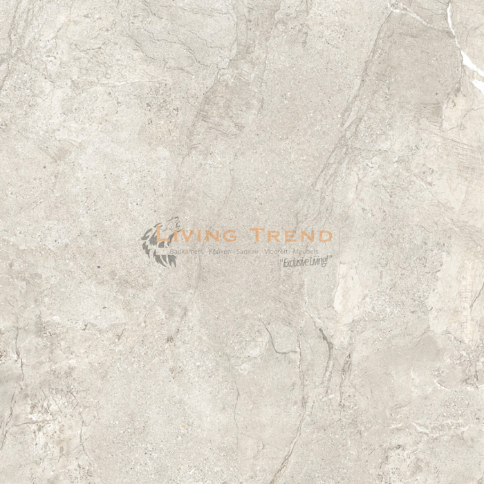 Living Trend Milestone Wit - Vloer- en Wandtegel, 60 x 60 cm