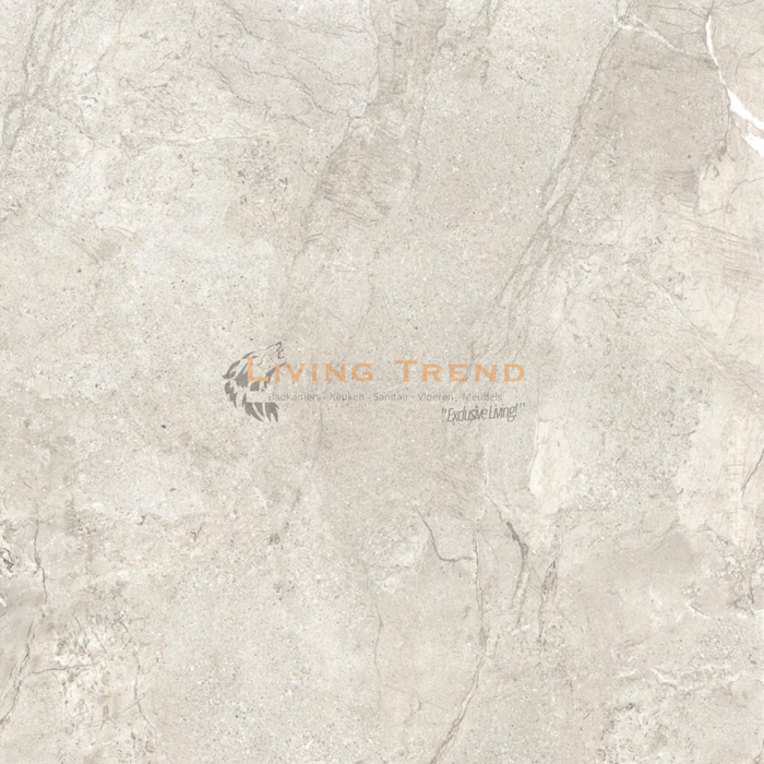 Living Trend Milestone Wit - Vloer- en Wandtegel, 90 x 90 cm