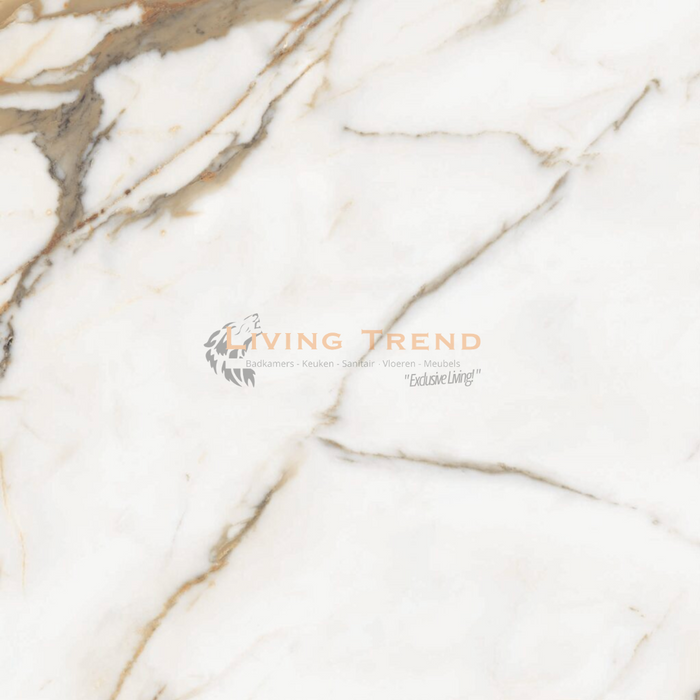 Living Trend Prestige Calacatta - Vloer- en Wandtegel, 60 x 60 cm