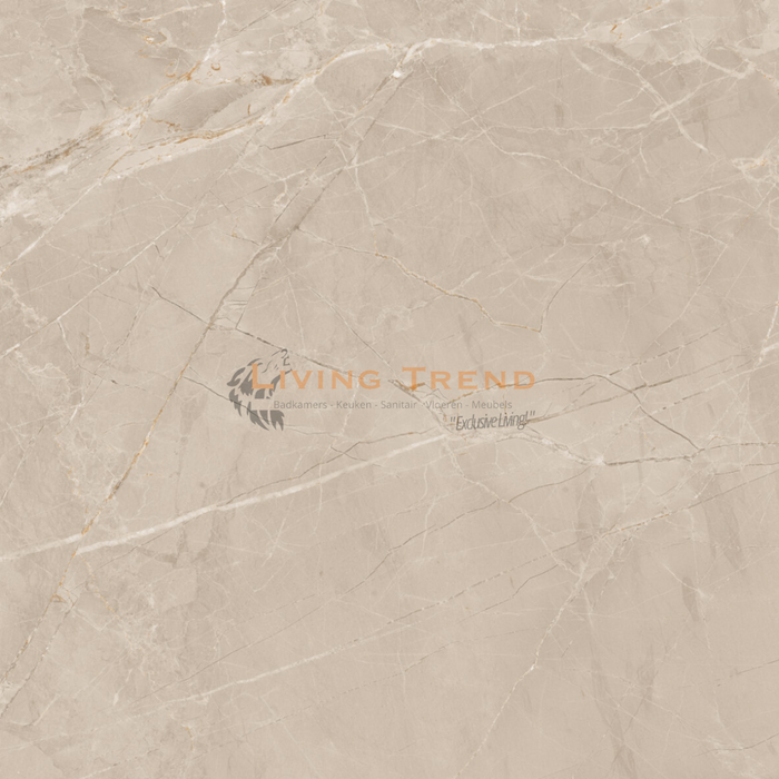 Living Trend Atlanta Beige - Lapato Zijdeglans Vloer- en Wandtegel, 60 x 120 cm