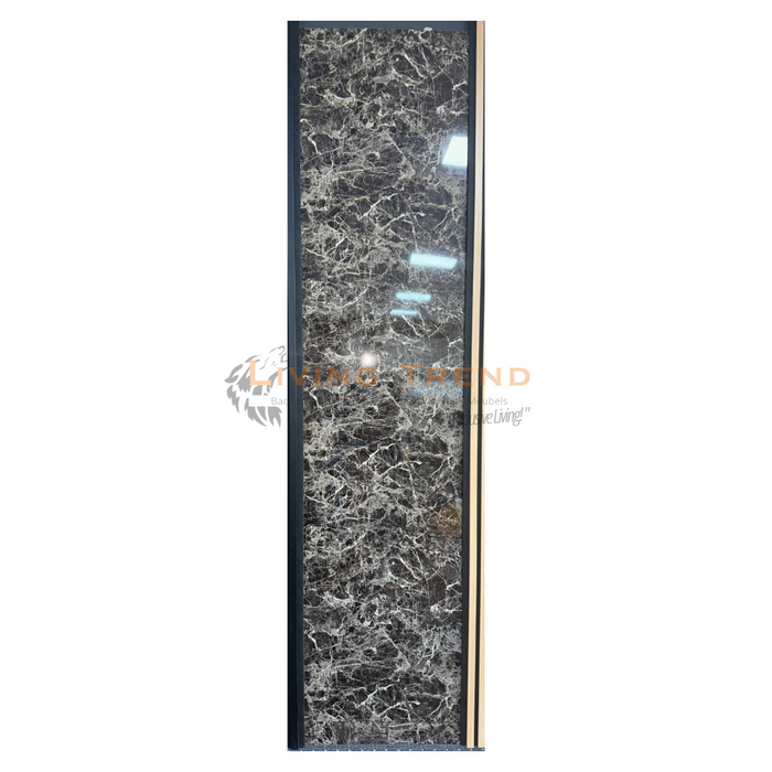 Living Trend Stormy Grey Marble PVC Wall Panel - 122 cm x 270 cm