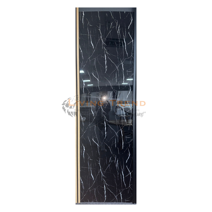 Living Trend Midnight Vein Marble PVC Wall Panel - 122 cm x 270 cm