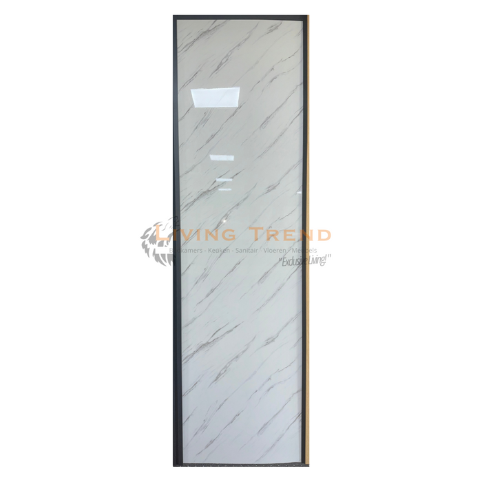 Living Trend Gentle Grey Marble PVC Wall Panel - 122 cm x 270 cm