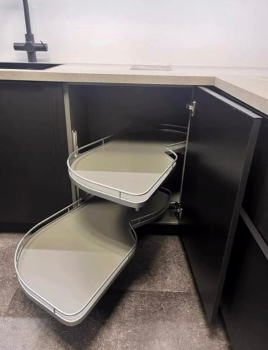 Nolte keuken, Zwart Mat Hout-structuur