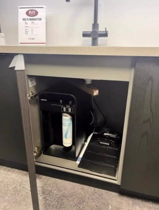 Nolte keuken, Zwart Mat Hout-structuur