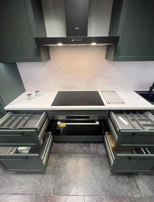 Nolte keuken, Fineer Blackgreen Frame Lack