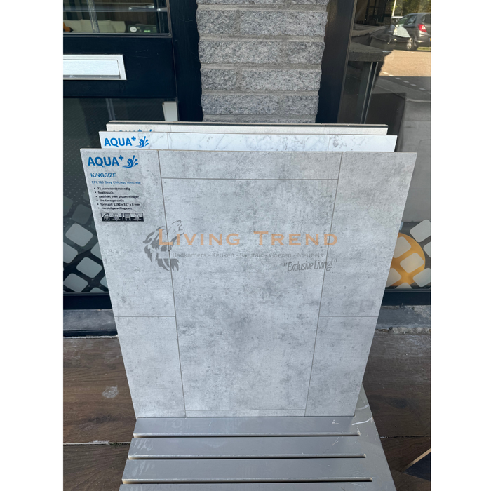 Aqua Urban Grey Tegellaminaat