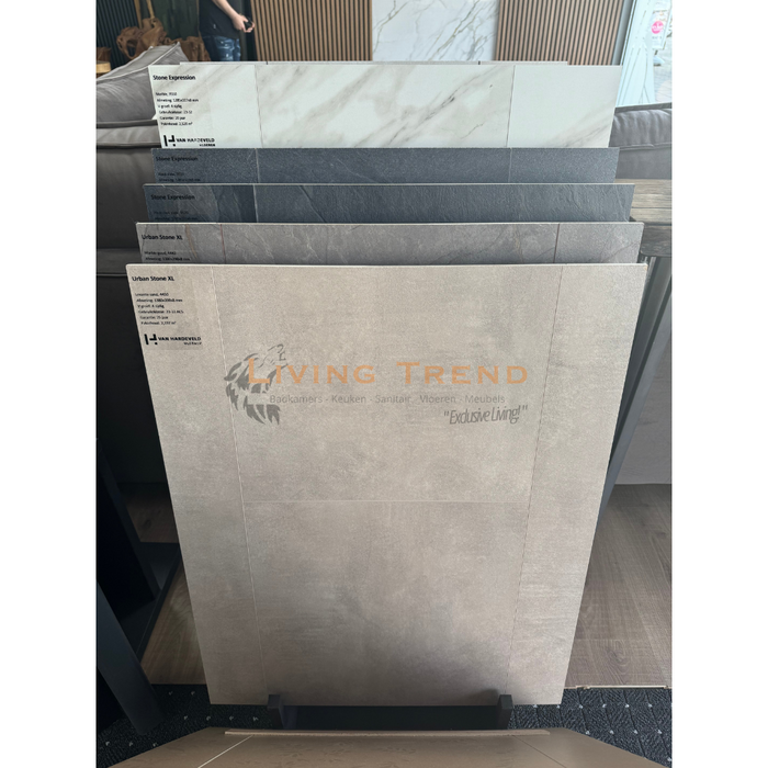 Living Trend Stone Expression XL Tegellaminaat - Elegante Marmerlook