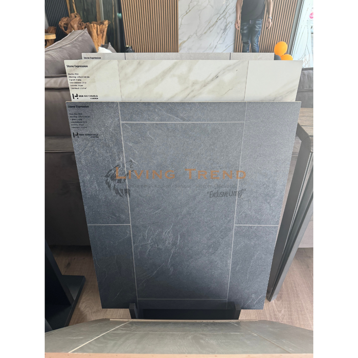 Living Trend Urban Stone XL Dark Grey Tegellaminaat