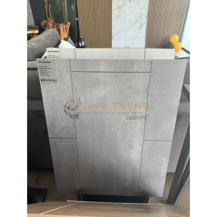 Living Trend Stone Expression Grey Tegellaminaat