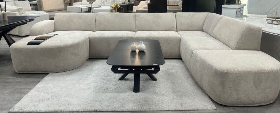 Moderne Hoekbank– Beige